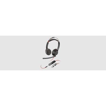 HP Plantronics Headset Blackwire USB-C C5220 (207586-01) (207586-01) thumbnail