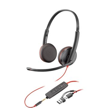 HP Poly - Plantronics Blackwire C3225 USB (209747-101) thumbnail