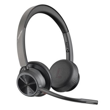 HP Poly Poly Voyager 4300 UC Series 4310 - Headset - On-Ear - Bluetooth - kabellos - USB-A - Zoom Certified (218471-01) (218471-01) thumbnail