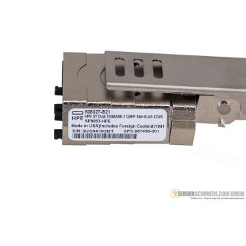 HP SPS-Transceiver Dual 10GBase/QSFP+30m (838327-B21) thumbnail