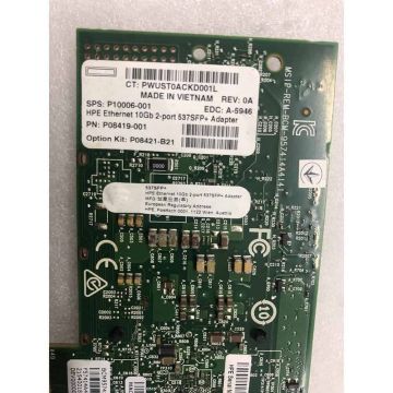HP SPS- PCA NIC Gen3 2p 10Gbe SFP+ BRCM5741 (P10006-001) thumbnail