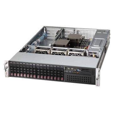Super Micro Supermicro 2U 12x3.5 hot-swap drive 2x1200W ohne OS (CSE-826BAC4-R1K23WB) thumbnail