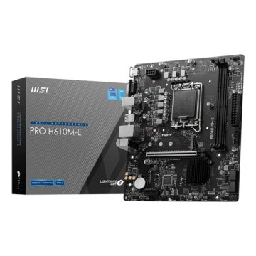 MSI PRO H610M-E moederbord Intel H610 LGA 1700 micro ATX (PRO H610M-E) thumbnail