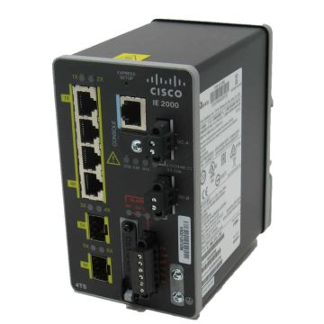 Cisco IE 4 10/100,2 Gig-port Base (IE-2000-4T-G-B) thumbnail