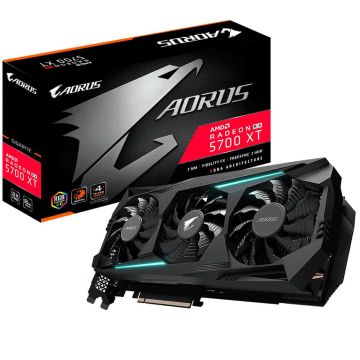 GIGABYTE AORUS Radeon RX 5700 XT 8G (GV-R57XTAORUS-8GD) thumbnail