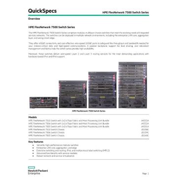 HPE 7500 16p GbE/10GbE SF Mod (JH214A) thumbnail