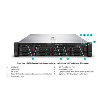 HPE DL380 Gen10+8LFF NC CTO Svr (P05175-B21) thumbnail