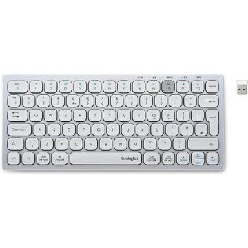Kensington Dual Wireless Compact Keyboard - White (K75504UK) thumbnail