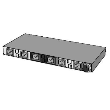 Lenovo Enterprise C19 PDU energiedistributie 6 AC-uitgang(en) (39Y8948) thumbnail