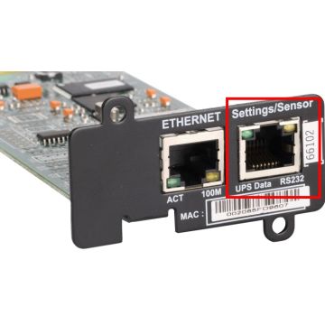 Lenovo IBM LCD UPS Network mgmt Card (46M4110) thumbnail