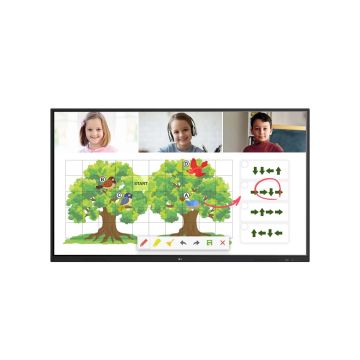 LG 65TR3PJ-B Digitale signage flatscreen 165,1 cm (65") LED Wifi 390 cd/m² UHD+ Zwart Touchscreen Android 8.0 16/7 (65TR3PJ-B.AEUQ) thumbnail