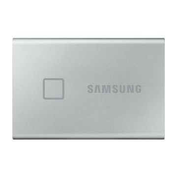 Samsung MU-PC500S, T7 Touch, 500 GB, USB Type-C, 3.2 Gen 2 (3.1 Gen 2), 1050 MB/s, Wachtwoordbeveiliging, Zilver (MU-PC500S/WW) thumbnail