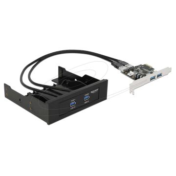 Delock Front Panel 2 x USB 3.0 + PCI Express Card 2 x USB 3.0 (61893) (61893) thumbnail