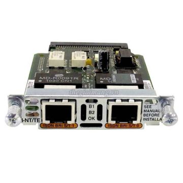Cisco 2-port Network Interface Mod BRI NT+TE (NIM-2BRI-NT/TE=) thumbnail