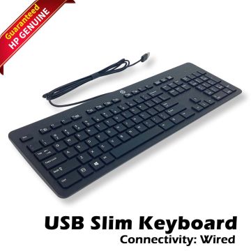 HP SPS-KEYBOARD HP 485 CFT WIRED PORT (N73385-131) thumbnail