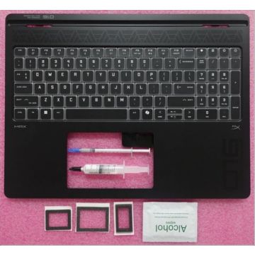 HP SPS-KEYBOARD BL-RGB SWISS (P41010-BG1) thumbnail