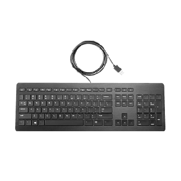 HP SPS-KEYBOARD BL SR HE (P42484-BB1) thumbnail