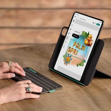 Logitech LOGI Flip Folio Graphite (US) (920-013403) thumbnail