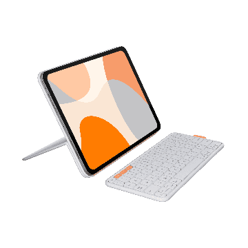 Logitech LOGI FLIP Folio Pale Grey (CH) (920-013846) thumbnail