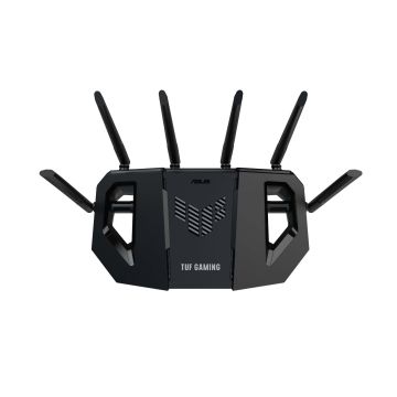 ASUS TUF Gaming BE6500 (TUF-BE6500) draadloze router 2.5 Gigabit Ethernet Dual-band (2.4 GHz / 5 GHz) Zwart (TUF-BE6500) thumbnail