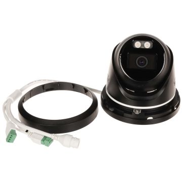 Hikvision DS-2CD2347G3-LIS2UY/SL 2.8mm BLACK PL 4 MP Smart Hybrid Light with ColorVu Fixed Turret Network Camera (Polish interfa (DS-2CD2347G3-LIS2UY/SL 2.8MM BLACK PL) thumbnail