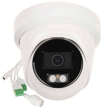 Hikvision DS-2CD2347G3-LIS2UY/SL 2.8mm PL 4 MP Smart Hybrid Light with ColorVu Fixed Turret Network Camera (Polish interface onl (DS-2CD2347G3-LIS2UY/SL 2.8MM PL) thumbnail