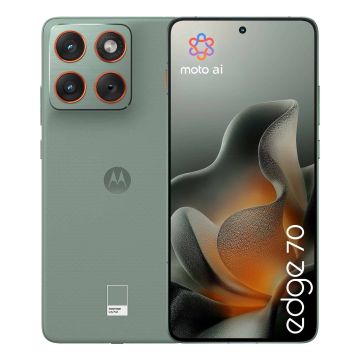 Motorola edge 70 17 cm (6.7") Dual SIM Android 16.0 5G USB Type-C 12 GB 512 GB 4800 mAh Groen (PBA50023SE) thumbnail