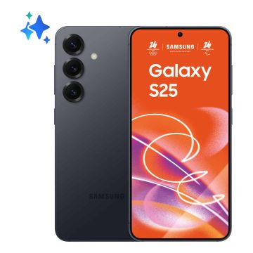 Samsung Galaxy S25 SM-S931B/DS 15,8 cm (6.2") Dual SIM Android 15 5G USB Type-C 12 GB 128 GB 4000 mAh Zwart (SM-S931BZKDEUE) thumbnail