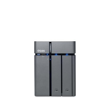 Qsan Technology XCubeNAS XN3002T NAS Tower Ethernet LAN Grijs G3930 (XN3002T) thumbnail