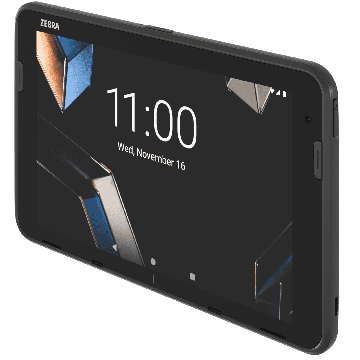 Zebra ET401, 8', Value, WIFI6e, 20.3 cm (8''), Camera, front camera, USB-C, BT, WLAN (Wi-Fi), NFC, Android, GMS, zwart (ET4010A-0V101F0P-A6) thumbnail