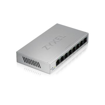 Zyxel GS1200-8HPv3 Smart Managed Switch 8x Gigabit Ethernet (4x PoE+, max. 68W) (GS1200-8HPV3-EU0101F) thumbnail