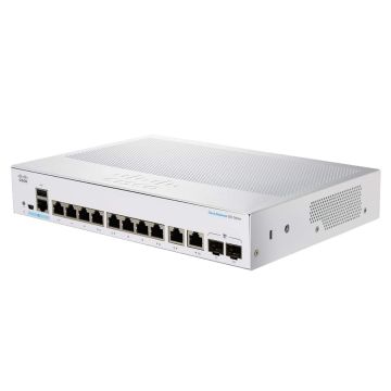 Cisco Switch Business 250-Series 10-Port 1GbE 120W PoE smart managed (CBS250-8FP-E-2G-EU) thumbnail