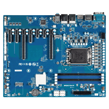 Gigabyte MZ33-CP1 Rev. 3.x Server-Mainboard E-ATX Socket SP5 DDR5 EPYC 9005/9004 (MZ33-CP1) (MZ33-CP1) thumbnail