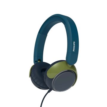 Philips 2000 series TAK2000CT/00 hoofdtelefoon/headset Hoofdtelefoons Bedraad Hoofdband Oproepen/muziek USB Type-C Blauw, Groen, Grijs (TAK2000CT) thumbnail