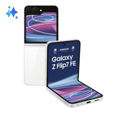 Samsung Galaxy Z Flip7 FE 17 cm (6.7") 5G 8 GB 256 GB 4000 mAh Wit (SM-F761BZWHEUE) thumbnail