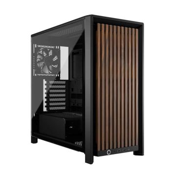 CORSAIR Geh Midi FRAME 4000D RS Wood Mid-Tower, Black/Walnut (CC-9011340-WW) thumbnail