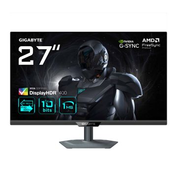 GIGABYTE G27U computer monitor 68,6 cm (27") 3840 x 2160 Pixels 4K Ultra HD LED Zwart (G27Q20) thumbnail