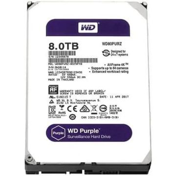 Western Digital Purple NV 8000GB Serial ATA III Interne Festplatte (WD80PURX) (WD80PURX) thumbnail