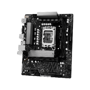 ASRock H810M-X Micro ATX Motherboard with Intel Core Ultra Support and DDR5 Memory (H810M-X) thumbnail