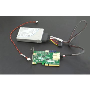Super Micro Supermicro 2-port NVme HBA AOC-SLG3-2E4R (AOC-SLG3-2E4R-O) thumbnail