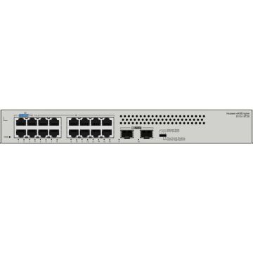 HUAWEI S110-16T2S 16x10/100/1000BASE-T ports 8xGE SFP ports built-in AC power fanless (98012200) thumbnail