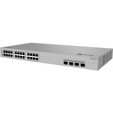 Huawei S220S-24LP4JX (24*10/100/1000BASE-T ports (195 W PoE+), 2*10GE SFP+ ports, 2*2.5GE SFP ports, built-in AC power) (98012519) thumbnail