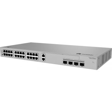 Huawei S220S-26PN4JX (24*10/100/1000BASE-T ports (22*PoE+), 2*10/100/1000/2.5GBASE-T Combo (PoE+), 2*10GE SFP+ ports, 400 W PoE, (98012521) thumbnail
