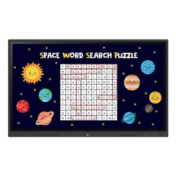 LG 86TR3DK-B interactief whiteboard 2,18 m (86") 3840 x 2160 Pixels Touchscreen Zwart (86TR3DK-BY) thumbnail