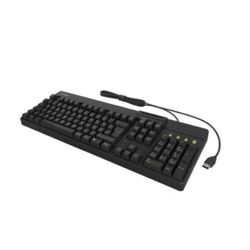 KeySonic KSK-8040U-CR toetsenbord Thuis/Werk USB Zwart (KSK-8040U-CR) thumbnail