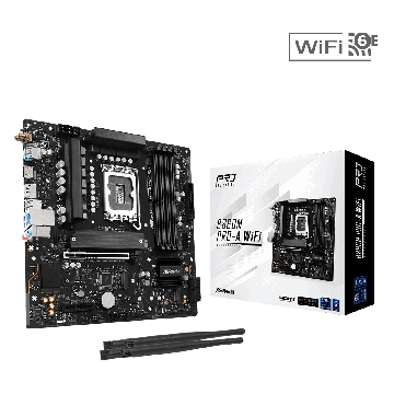 ASRock *B860 PRO-A WIFI s1851   4DDR5 ATX (B860 PRO-A WIFI) thumbnail