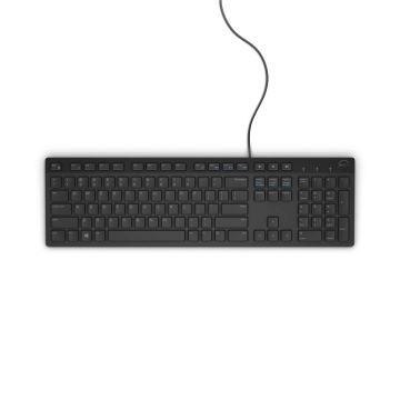 DELL bekabeld toetsenbord - KB216 - Estlands (QWERTY) - zwart (580-ADHG) thumbnail