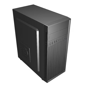 Gembird FORNAX 160 MIDI-TOWER 2X USB 3.0 2X USB 2.0 HD AUDIO BLACK (CCC-FC-160) thumbnail