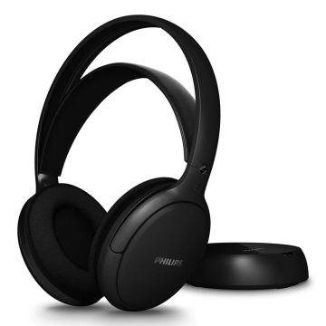 Philips SHC5200M2/12 hoofdtelefoon/headset Draadloos Hoofdband TV USB Type-C Zwart (SHC5200M2/12) thumbnail