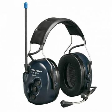3M PELTOR LiteCom Headset MT53H7A4400-EU - SNR 32dB - Blau - Funkgerät 446MHz (XH001680434) thumbnail